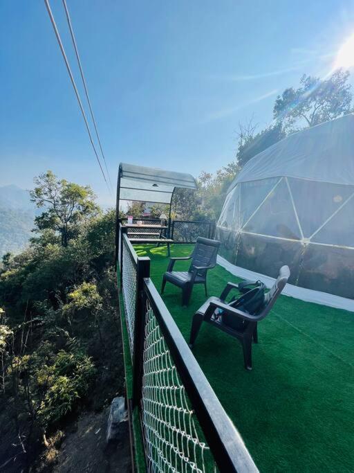 Gadeni Stays - Glamping Dome At Nainital Bhīm Tāl Kültér fotó