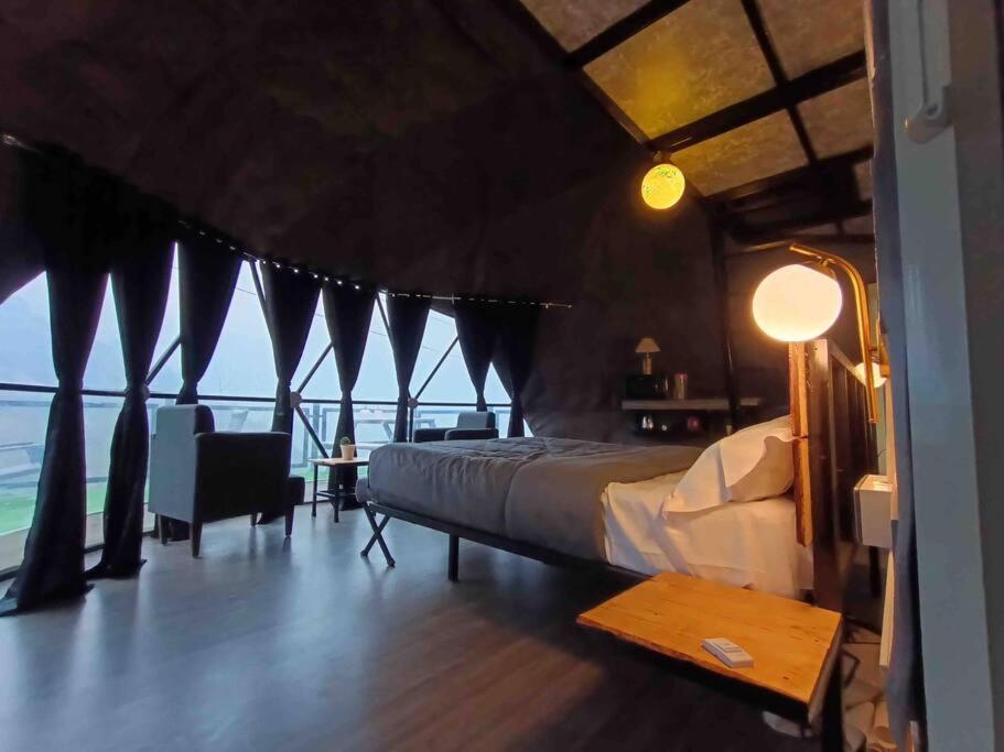Gadeni Stays - Glamping Dome At Nainital Bhīm Tāl Kültér fotó
