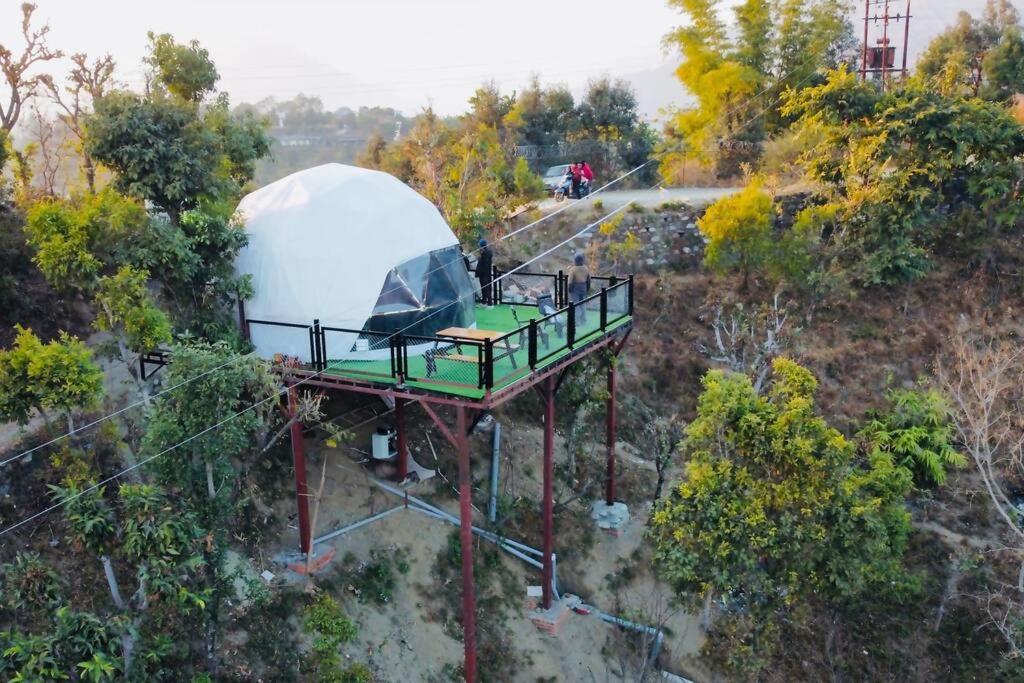 Gadeni Stays - Glamping Dome At Nainital Bhīm Tāl Kültér fotó
