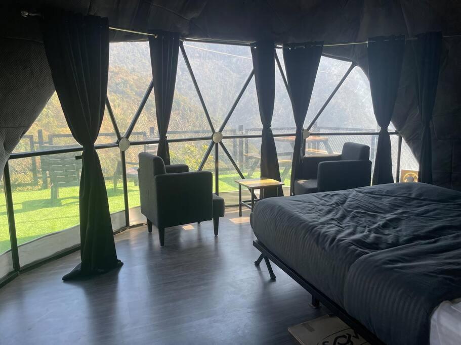 Gadeni Stays - Glamping Dome At Nainital Bhīm Tāl Kültér fotó