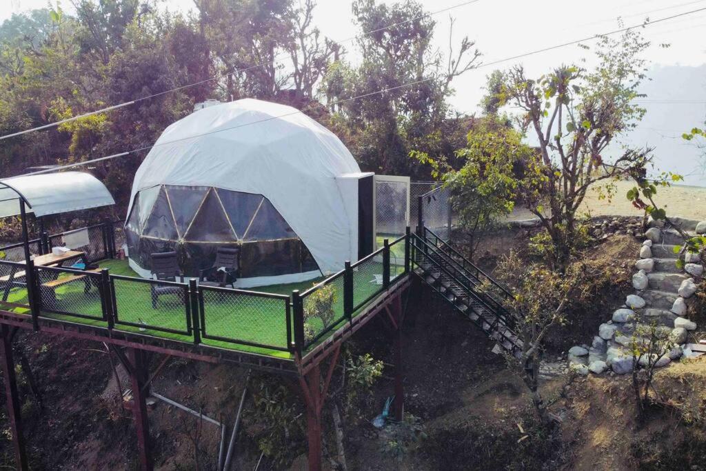 Gadeni Stays - Glamping Dome At Nainital Bhīm Tāl Kültér fotó