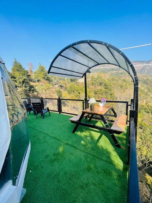 Gadeni Stays - Glamping Dome At Nainital Bhīm Tāl Kültér fotó